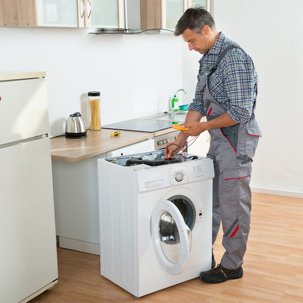 can you walk me through the steps of troubleshooting my washer issue in Guthrie KY